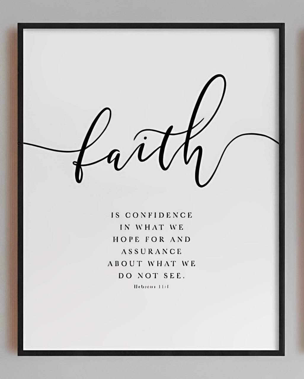 Faith, Hope & Love Bible Verse Canvas by GOD IS LIGHT!