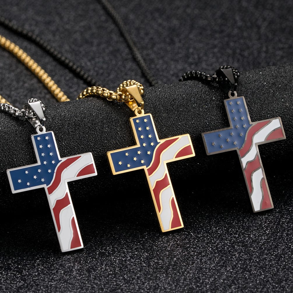 ONE NATION UNDER GOD MEN'S NECKLACE