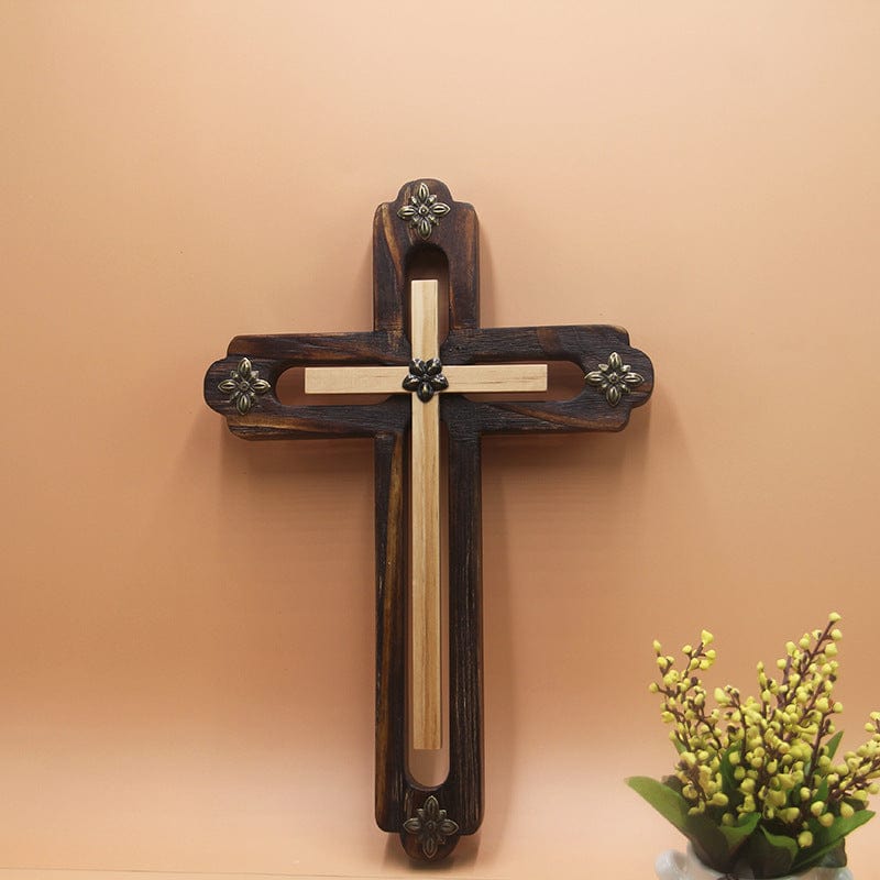 HANDMADE CHRISTIAN WALL CROSS