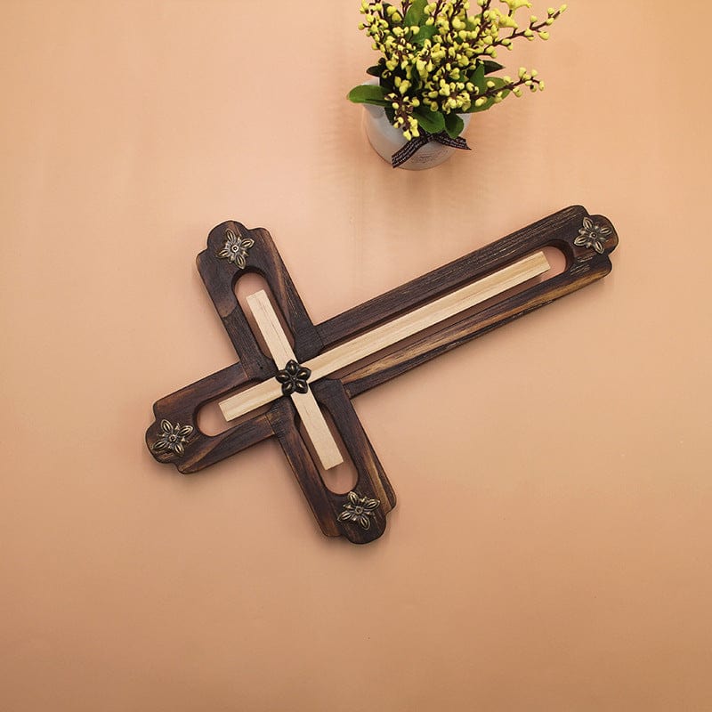 HANDMADE CHRISTIAN WALL CROSS