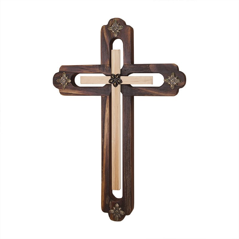 HANDMADE CHRISTIAN WALL CROSS