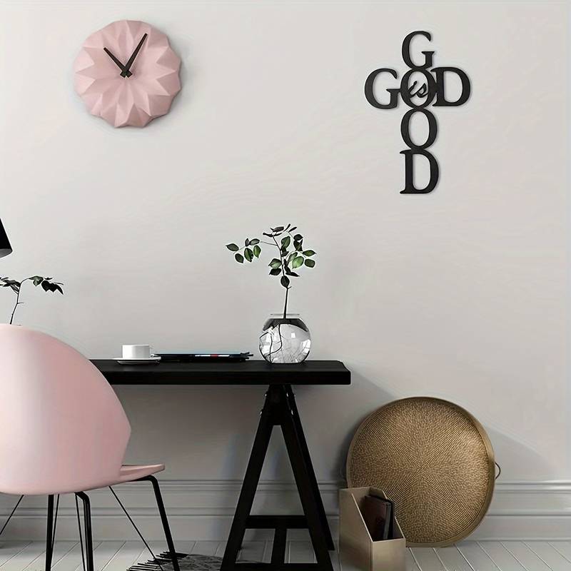 God Is Good" Handmade Metal Wall Decor