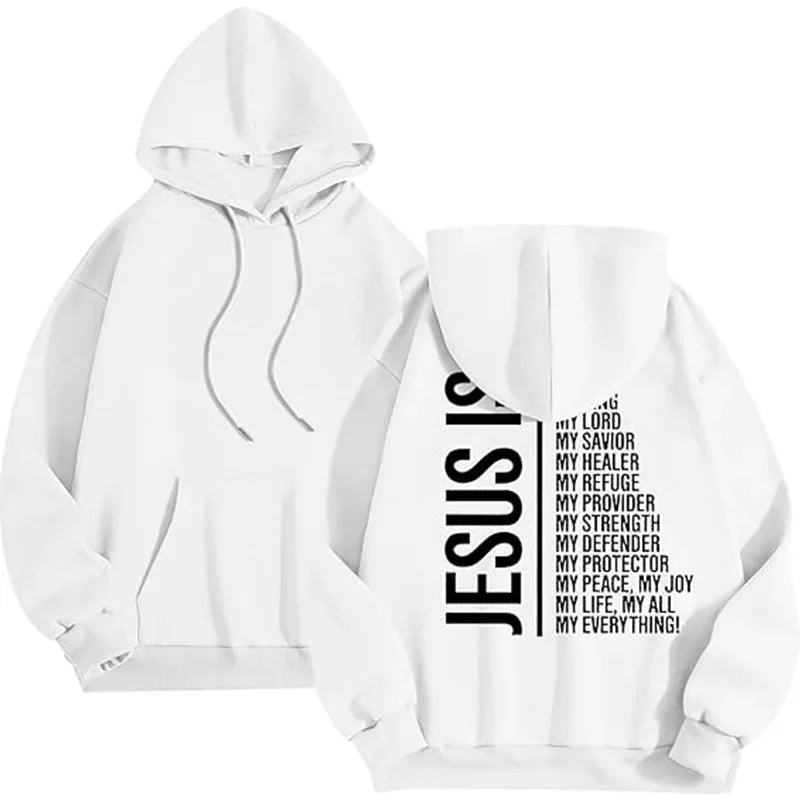 "Jesus Is My Everything" Christian Hoodie – Men's Faith Pullover