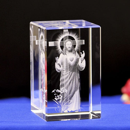 HANDMADE JESUS THEMED 3D MINI ORNAMENTS CRAFTED BY GOD IS LIGHT!