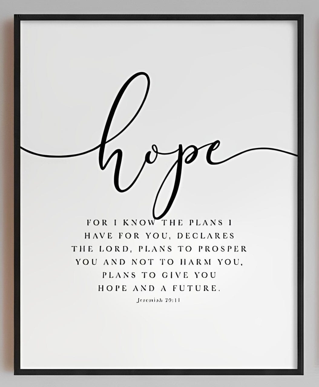 Faith, Hope & Love Bible Verse Canvas by GOD IS LIGHT!